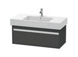 Duravit Ketho Waschtisch-Unterschrank KT669104949 100 x 45,5 cm, graphit matt, 1 Auszug, wandhängend