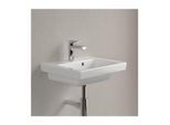 Villeroy und Boch Subway 2.0 Handwaschbecken 73154501 45 x 37 cm, mit Hahnloch, Überlauf, Weiß Alpin