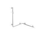 Hewi Warm Touch Duschhandlauf 950.35.22051 signalweiß, 1250 x 762 x 762 mm, mit Brausestange