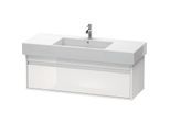 Duravit Ketho Waschtisch-Unterschrank KT669202222 120 x 45,5 cm, weiß hochglanz, 1 Auszug, wandhängend