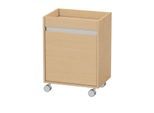 Duravit Ketho Rollcontainer KT2530R3030 50x36x67cm, Tür rechts, Eiche natur