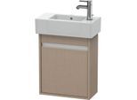 Duravit Ketho Waschtisch-Unterschrank KT6629R7575 45x22,5x55cm, wandhängend, Tür rechts, leinen