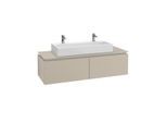Villeroy & Boch Legato Waschtischunterschrank B61100VK 140x38x50cm, Soft Grey