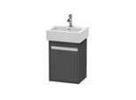 Duravit Ketho Waschtisch-Unterschrank KT6630R4949 40x32x55cm, wandhängend, Tür rechts, graphit matt