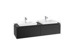 Villeroy & Boch Legato Waschtischunterschrank B69200PD 160x38x50cm, Black Matt Lacquer