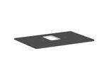 hansgrohe Xelu Q Konsole 54120910 780 x 550 mm, Ausschnitt mittig, Aufsatzwaschtisch mit Hahnloch, diamantgrau matt