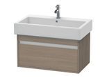 Duravit Ketho Waschtisch-Unterschrank KT668703535 75 x 44 cm, Eiche terra, 1 Auszug, wandhängend