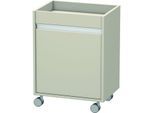 Duravit Ketho Rollcontainer KT2530R9191 50x36x67cm, Tür rechts, Taupe