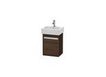 Duravit Ketho Waschtisch-Unterschrank KT6630R5353 40x32x55cm, wandhängend, Tür rechts, kastanie dunkel