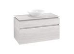 Villeroy & Boch Legato Waschtischunterschrank B60400E8 100x55x50cm, White Wood