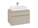 Villeroy & Boch Legato Waschtischunterschrank B60200VK 80x55x50cm, Soft Grey
