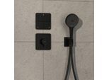 hansgrohe ShowerSelect Comfort Q Thermostat 15588670 UP, für 1 Verbraucher, mattschwarz