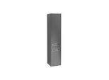 Villeroy & Boch Subway 2.0 Hochschrank A70710PD 35x165x37cm, links, Griff chrom, black matt lacquer