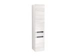 Villeroy & Boch Subway 2.0 Hochschrank A70710E8 35x165x37cm, links, Griff chrom, white wood