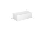 Bette BetteLux Silhouette Badewanne 3460-000CELVS 170x85x45cm, Eckeinbau rechts, mit Schürze, weiß