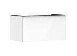 hansgrohe Xelu Q Waschtischunterschrank 54058700 980x485x550mm, mit Schubkasten, weiß hochglanz, mattweiß