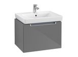 Villeroy & Boch Subway 2.0 Unterschrank A68700FP 58,7 x 42 x 45,4 cm, Glossy Grey