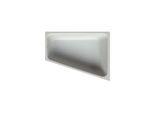 Bette BetteSpace L Badewanne 1142-002PLUS 170x130x42cm, Ecke rechts, Glasur, manhattan