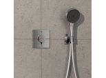 hansgrohe ShowerSelect Comfort E Thermostat 15578000 UP, für 2 Verbraucher, mit Sicherungskombination EN 1717, chrom