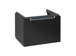 Villeroy & Boch Subway 2.0 Waschtisch-Unterschrank A68700PD 58,7x42x45,4cm, 1 Auszug, Griff silbermatt, black matt lacquer