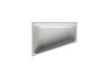 Bette BetteSpace L Badewanne 1132-002PLUS 170x130x42cm, Ecke links, Glasur, manhattan