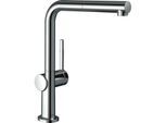 hansgrohe Talis M54-270 Küchenarmatur 72809000 Ausziehauslauf, 1jet, sBox, chrom