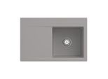 Villeroy und Boch Subway Style 45 Einbauspüle 334700KD Spülbecken rechts, fossil CeramicPlus, 78 x 51 cm