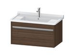Duravit Ketho Waschtisch-Unterschrank KT666402121 80 x 45,5 cm, nussbaum dunkel, 1 Auszug, wandhängend