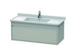 Duravit Ketho Waschtisch-Unterschrank KT666500707 100 x 45,5 cm, betongrau matt, 1 Auszug, wandhängend