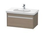 Duravit Ketho Waschtisch-Unterschrank KT666703535 80 x 45,5 cm, Eiche terra, 1 Auszug, wandhängend