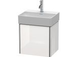 Duravit XSquare Waschtisch-Unterschrank XS4060L8585 43,4x39,7x34cm, Tür links, weiß hochglanz