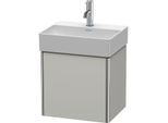Duravit XSquare Waschtisch-Unterschrank XS4060R0707 43,4x39,7x34cm, Tür rechts, Betongrau matt