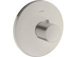 hansgrohe Axor Uno Fertigmontageset 38715800 Unterputz-Thermostat, Edelstahl-Optik