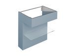 Keuco Edition 11 Art Waschtischunterschrank 32510530800 80x87x49cm, mit Ablage, Lack seidenmatt, blue satin