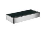 Emco Loft Schwammkorb 054500502 chrom/schwarz, Breite 220mm, mit Kunststoffeinsatz