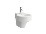 LAUFEN Val Wand-Bidet H8302817573021 weiß matt, 1 Hahnloch