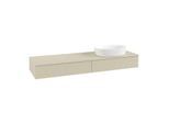 Villeroy & Boch Antao Waschtischunterschrank 1600x190x500mm L16110HJ mit Beleuchtung mit Struktur FK/AP: HJ/0