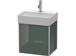 Duravit XSquare Waschtisch-Unterschrank XS4060L3838 43,4x39,7x34cm, Tür links, Dolomiti Grey hochglanz