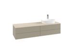 Villeroy & Boch Antao Waschtischunterschrank 1600x360x500mm K27153HK mit Struktur FK/AP: HK/3