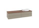 Villeroy & Boch Antao Waschtischunterschrank 1600x360x500mm K27112HK mit Struktur FK/AP: HK/2