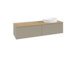 Villeroy & Boch Antao Waschtischunterschrank 1600x360x500mm L38011HK mit Beleuchtung FK/AP: HK/1