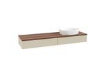Villeroy & Boch Antao Waschtischunterschrank 1600x190x500mm L16012HJ mit Beleuchtung FK/AP: HJ/2