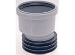 Airfit Plus Universal-Steckmuffe 111110S DN 110 x 110, exzentrisch, aus Polypropylen, für HT, KG und SML Rohe geeignet