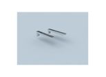 Bertrams Polyline LAS Wandkonsole 42K50-110 DN 110/160, Wandabstand bis 50 mm, Edelstahl