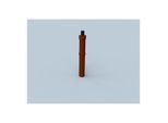 Bertrams Polyline LAS Dachaufsatz 41DAK400-80T DN 80/125, terrakotta, 400 mm über Dach