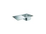 Grohe K400+ Einbauspüle 31568SD0 873x513mm, 1 Becken, mit abgeflachtem Rand, Edelstahl