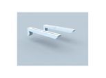 Bertrams Polyline LAS Wandkonsole 41K150 Wandabstand bis 150 mm, für DN 80/125, weiß
