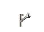 Dornbracht Eno Spültisch-Einhebelmischer 33870760-06 herausziehbar, mit Brausefunktion, Ausladung 225 mm, platin matt