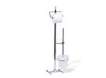 Giese WC Garnitur 1573002 Papierhalter ohne Deckel, mit Bürstengarnitur