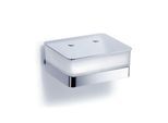 Giese WC-Uno Feuchtpapierbehälter 3177102 chrom, Kritallglas satiniert